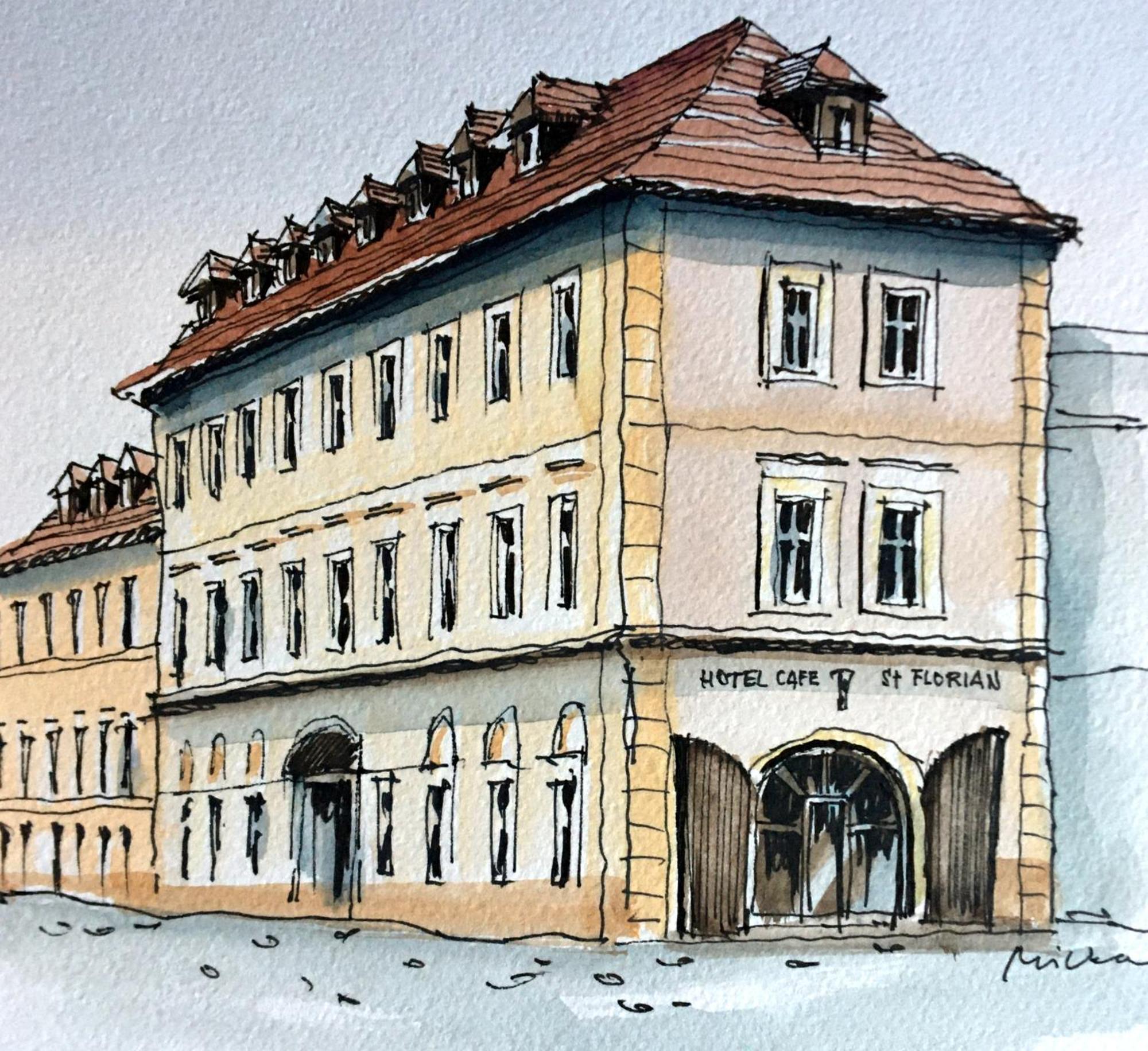 Hotel St Florian Loket ภายนอก รูปภาพ